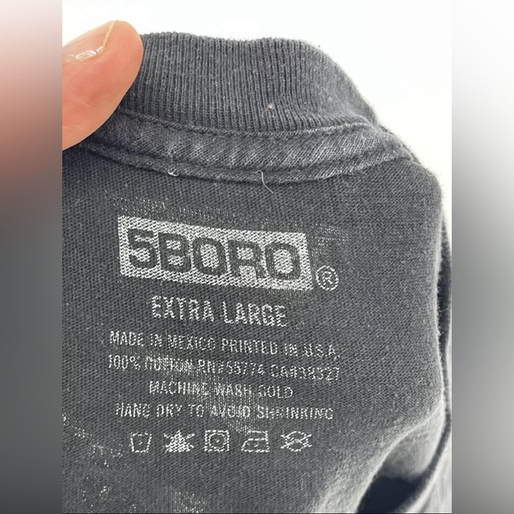 5 Boro An Choi Les NYC 85 Orchard Street T Shirt Black Men’s Size XL - Picture 3 of 5